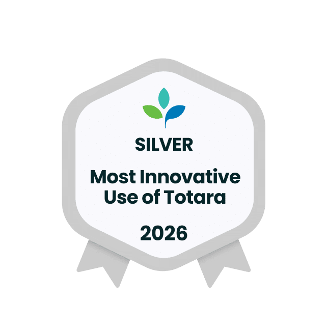 Totara Silver Badge: Most Innovative Use of Totara 2026