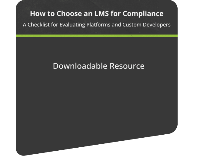 How To Choose an LMS for Compliance Cover