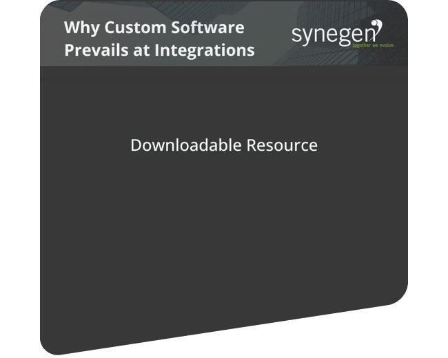 Why Custom Software Prevails at Integrations Cover